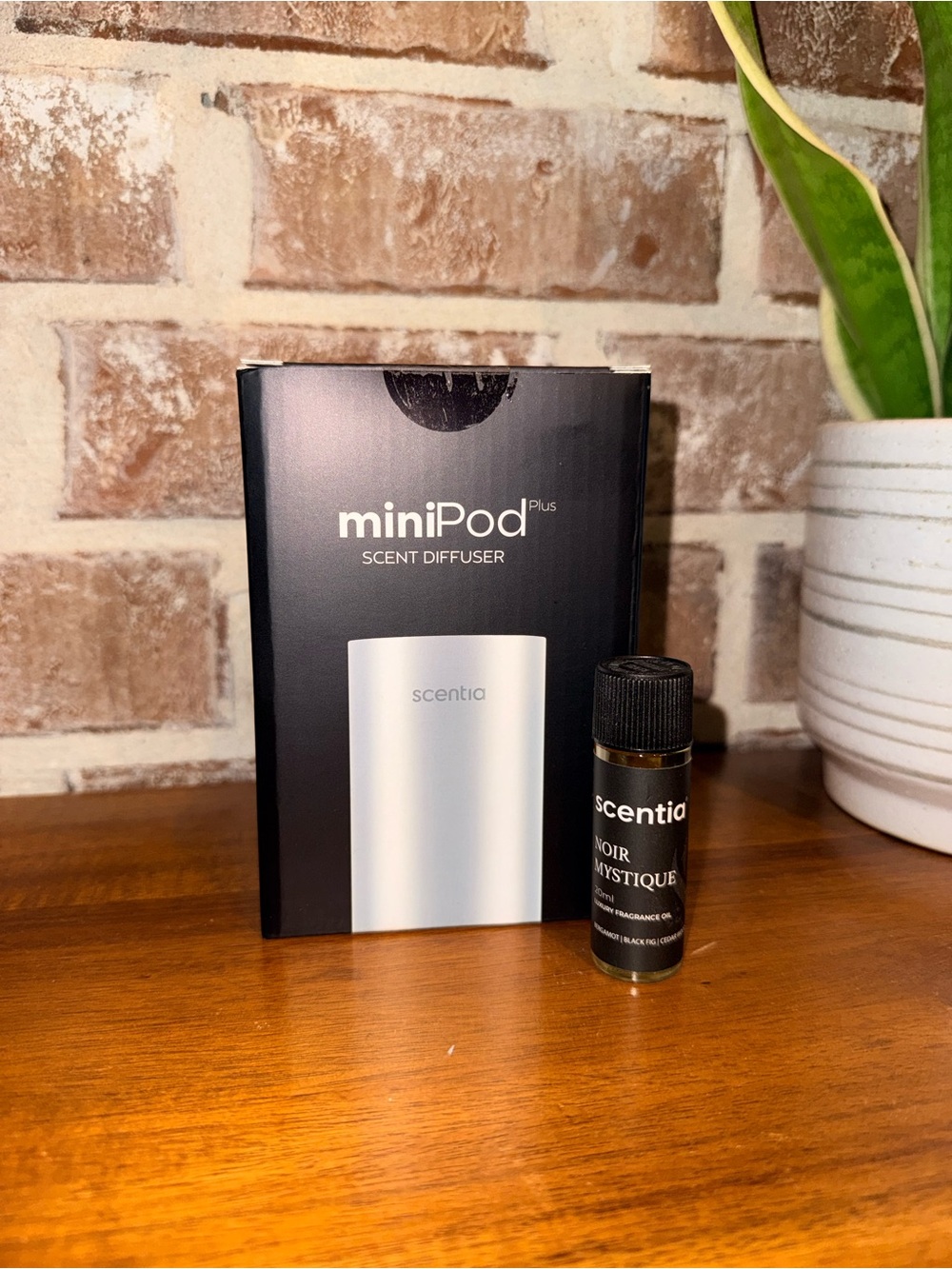 Scentia miniPod Plus Scent Diffuser — Sandalwood Color